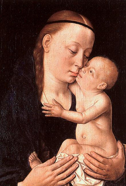 Dieric Bouts Virgin and Child Sweden oil painting art